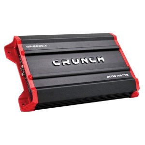 Crunch GP20004 Ground Pounder 2000 Watt Amplifier - Power Packed Sound