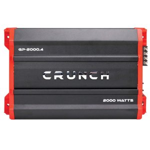 Crunch GP20004 Ground Pounder 2000 Watt Amplifier - Power Packed Sound