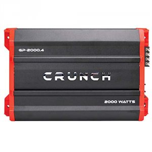 Crunch GP20004 Ground Pounder 2000 Watt Amplifier - Power Packed Sound