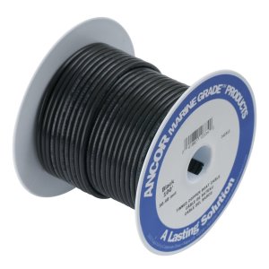 Ancor 113010 Black 4 Awg Battery Cable - 100'