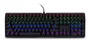 Cherry G80-3874LWAUS-2 Keyb Blk Rgb Top Lasering Alum