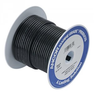 Ancor 119002 Black 40 Awg Battery Cable - 25'