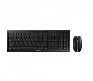 Cherry JD-8500EU-2 , Black, Wireless Keyboard  Mouse Combo, 104+10 Key