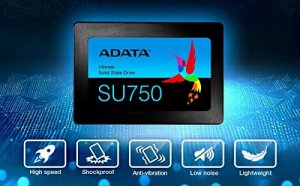 Adata ASU750SS-256GT-C Ssd Asu750ss-256gt-c Su750 3d Tlc 256g 2.5 Sata