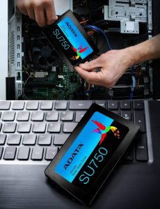 Adata ASU750SS-256GT-C Ssd Asu750ss-256gt-c Su750 3d Tlc 256g 2.5 Sata