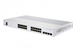 Cisco CBS250-24T-4G-NA Cbs250 Smart 24port Ge 4x1g Sfp