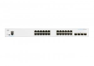 Cisco CBS250-24T-4G-NA Cbs250 Smart 24port Ge 4x1g Sfp