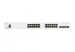 Cisco CBS250-24T-4G-NA Cbs250 Smart 24port Ge 4x1g Sfp