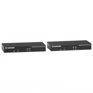 Black KVXLCDP-100 Kvm Extender Catx - 4k Sh Dp