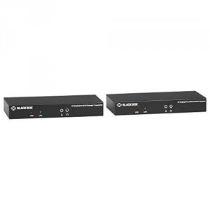 Black KVXLCDP-100 Kvm Extender Catx - 4k Sh Dp