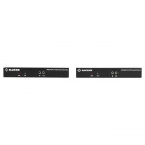 Black KVXLCDP-100 Kvm Extender Catx - 4k Sh Dp