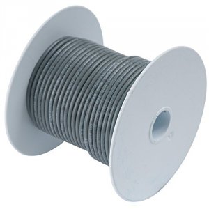 Ancor 184403 Grey 14 Awg Tinned Copper Wire - 18'