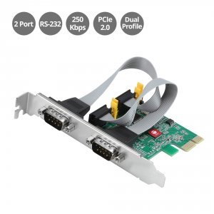 Siig JJ-E20711-S1 Dp Cyber 2s Pcie Card