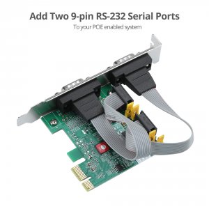 Siig JJ-E20711-S1 Dp Cyber 2s Pcie Card