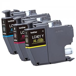 Original Brother LC401XL3PKS High Yield Inkjet Ink Cartridge - Cmy - 3