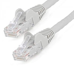 Startech N6LPATCH6INGR 6in Cat6 Gray Snagless