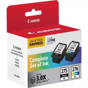 Original Canon 4981C008 (pg-275 Xl  Cl-276 Xl) Ink Cartridge Value Pac