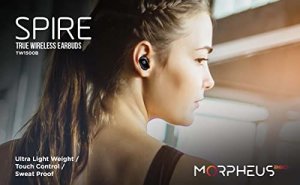 Morpheus TW1500B Spire True Wireless Earbuds Blk