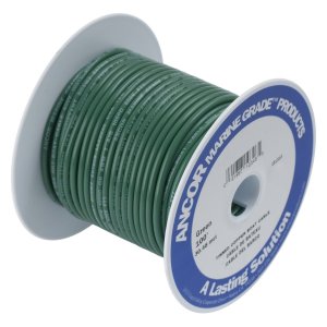 Ancor 111325 Green 8 Awg Tinned Copper Wire - 250'