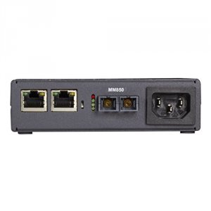 Black LGC5151A Media Converter - Gigabit Ethernet Multimode 850nm 550m