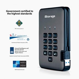 Istorage IS-DAP2-256-SSD-4000-C-X Diskashur Pro2 Ssd 256-bit 4tb Fips 