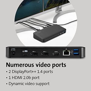 Kensington K33806NA Sd4840p Usb-c 10gbps Triplevdeo