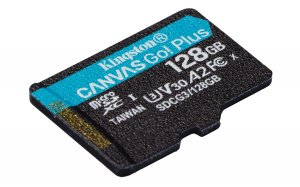 Kingston SDCG3/128GBSP 128gb Microsdxc Canvas Go Plus 170r A2