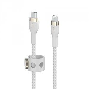 Belkin CAA011BT3MWH Usb-c To Ltg,braid Sil,3m, Wht