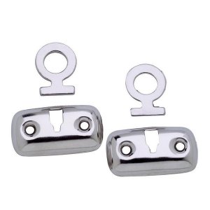 Attwood 11575-3 Attwood Mooring Fender Lock Kit - Stainless Steel Pair