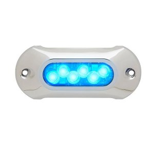 Attwood 66UW06B-7 Attwood Lightarmor Hpx Underwater Light - 6 Led Amp;