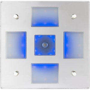 Seadog 401840-3 Sea-dog Square Led Mirror Light Wonoff Dimmer - White 