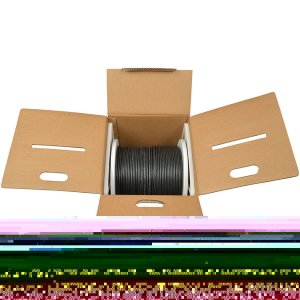 Tripp  1000ft Cat6 Gigabit Bulk Cable Solid Core Cmr Pvc Black 1000' -