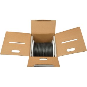 Tripp  1000ft Cat6 Gigabit Bulk Cable Solid Core Cmr Pvc Black 1000' -