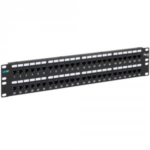 Cablesys ICC-ICMPP48CPA Patch Panel-cat6a- Feed-thru 48-p-2rms