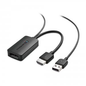 Cable 103099-BLK Uni-directional Hdmi To Displayport Adapter For Deskt