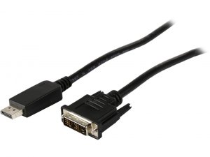 Tripp P581010 10ft Displayport To Dvi Cable  Dp To Dvi Adapter Latches