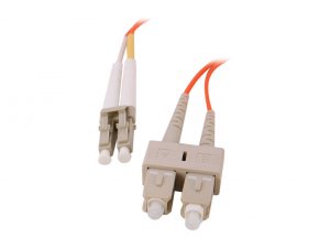 Tripp  1m Duplex Multimode 50-125 Fiber Optic Patch Cable Lc-sc 3' 3ft