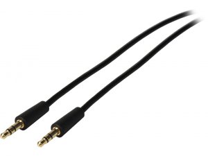 Tripp XC0177 1ft Mini Stereo Audio Dubbing Cord 3.5mm Mm Connectors 1f