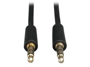 Tripp XC0177 1ft Mini Stereo Audio Dubbing Cord 3.5mm Mm Connectors 1f