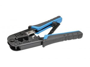 Tripp  Rj11-rj12-rj45 Crimping Tool With Cable Stripper - Heavy Duty, 