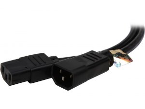 Tripp  Computer Power Extension Cord - 13a, 16awg (iec-320-c14 To Iec-