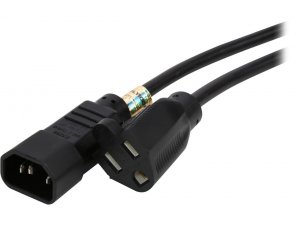 Tripp TB5507 Standard Computer Power Cord - 10a,18awg (iec-320-c14 To 