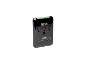 Tripp tb5225 Surge 3 Outlet 120v Usb Charger Tablet Smartphone Ipad Ip