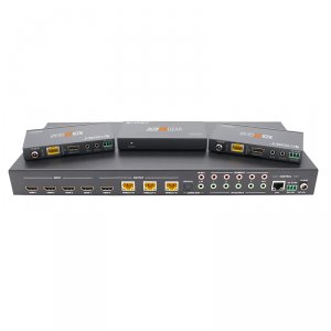 Bzb BZ-UHD-44M-ARC 4x4 Hdmi Matrix Switcher With Three Receivers