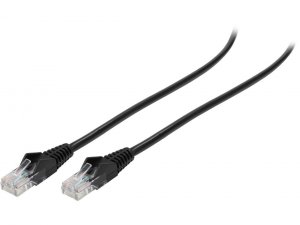 Tripp  15ft Cat5e - Cat5 Snagless Molded Patch Cable Rj45 M-m Black 15