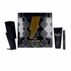 Puig CH65178436 Carolina Herrera Bad Boy Le Parfum 3 Pcs Set: 3.4 Eau 