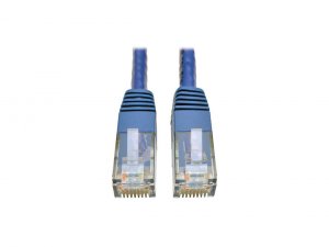 Tripp 3Q6098 Cat6 Gigabit Molded Patch Cable Rj45 M-m 550mhz 24 Awg Bl