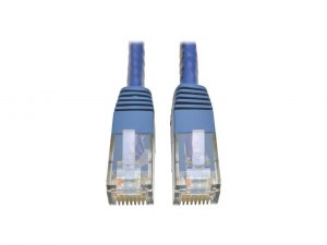 Tripp 3Q6098 Cat6 Gigabit Molded Patch Cable Rj45 M-m 550mhz 24 Awg Bl