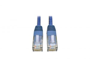 Tripp 3Q6098 Cat6 Gigabit Molded Patch Cable Rj45 M-m 550mhz 24 Awg Bl