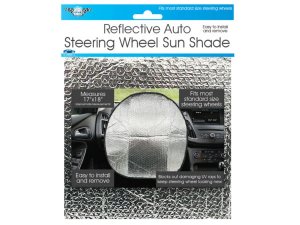 Bulk GA091 Reflective Auto Steering Wheel Sun Shade